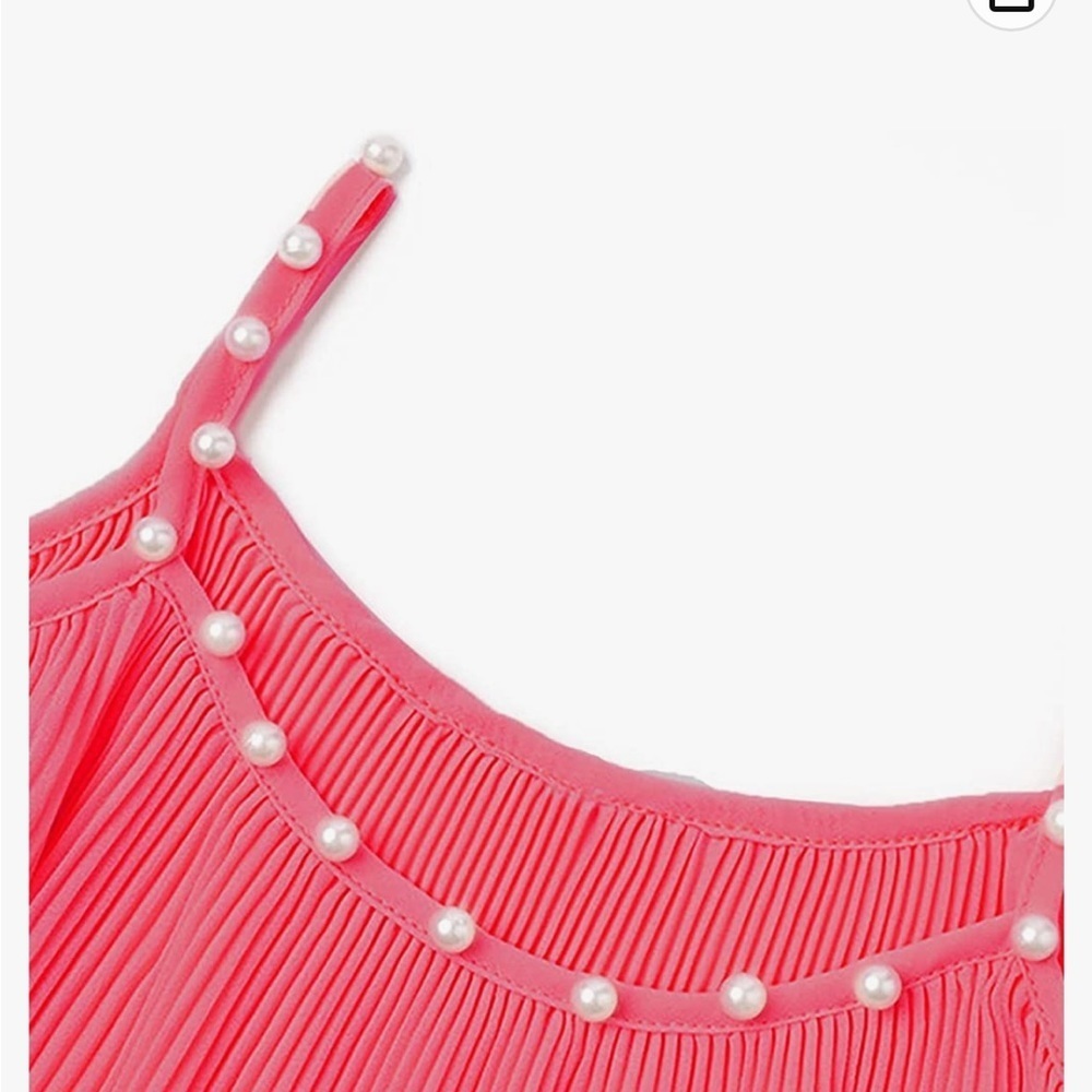 Pearl Trim Tank Top - Picture 5 of 6